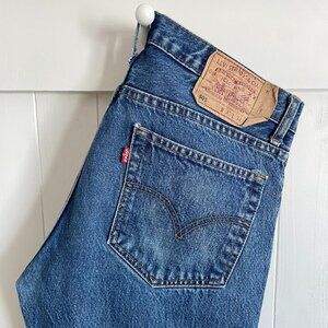 Vintage 1990s USA Levi's 505 Jeans 32 x 29 Blue